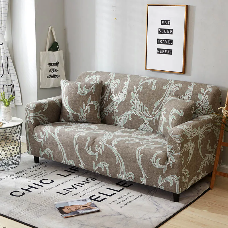 Все включено плотный чехол для дивана Европейский принт эластичный стрейч чехол для секционного дивана мебель чехол для дивана - Цвет: Color 23