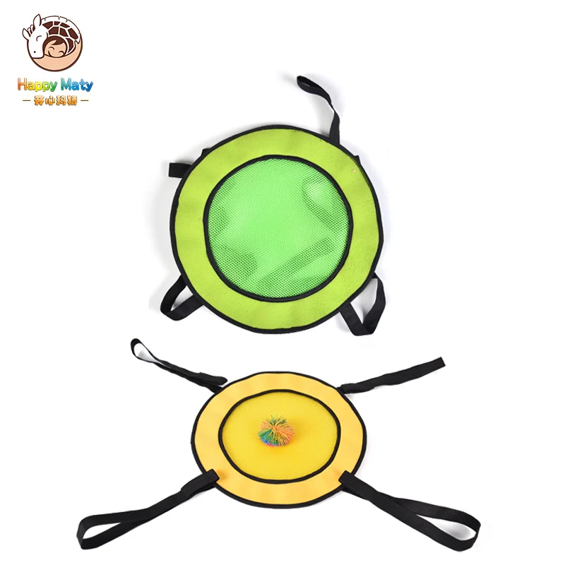 price reduction Happymaty Team Game Double Throw Ball Elastic Ball Parent-child Interactive Toy Indoor Outdoor Spor