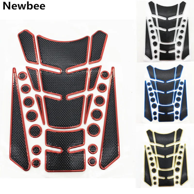 

19cm Fashion 3D Motorcycle Decal Fuel Tank Pad Protector Case Racing JDM Car Sticker For Motorbike Moto Honda Yamaha KTM BMW