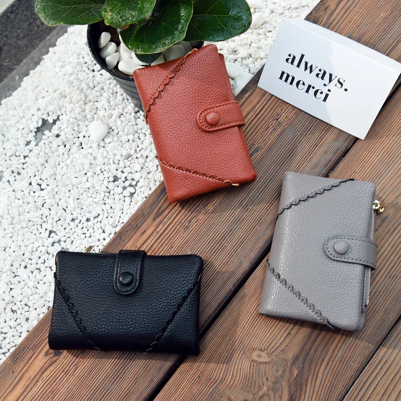 

PU Leather Women Wallet Female Small Wallets Lady Mini Zipper Money Bag Ladies Clutch Coin Purse Card Holder Portomonee