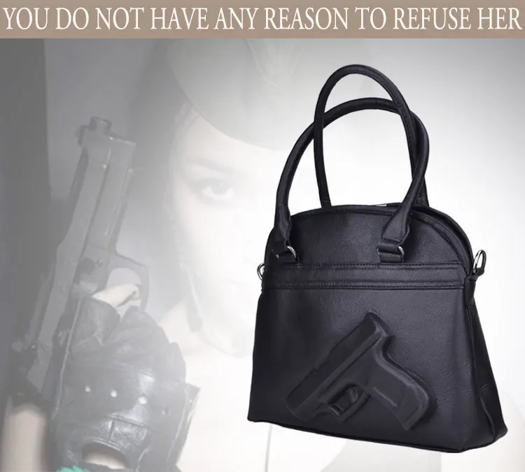Gun bag Famous brand women shoulder Sports bags vlieger vandam leather