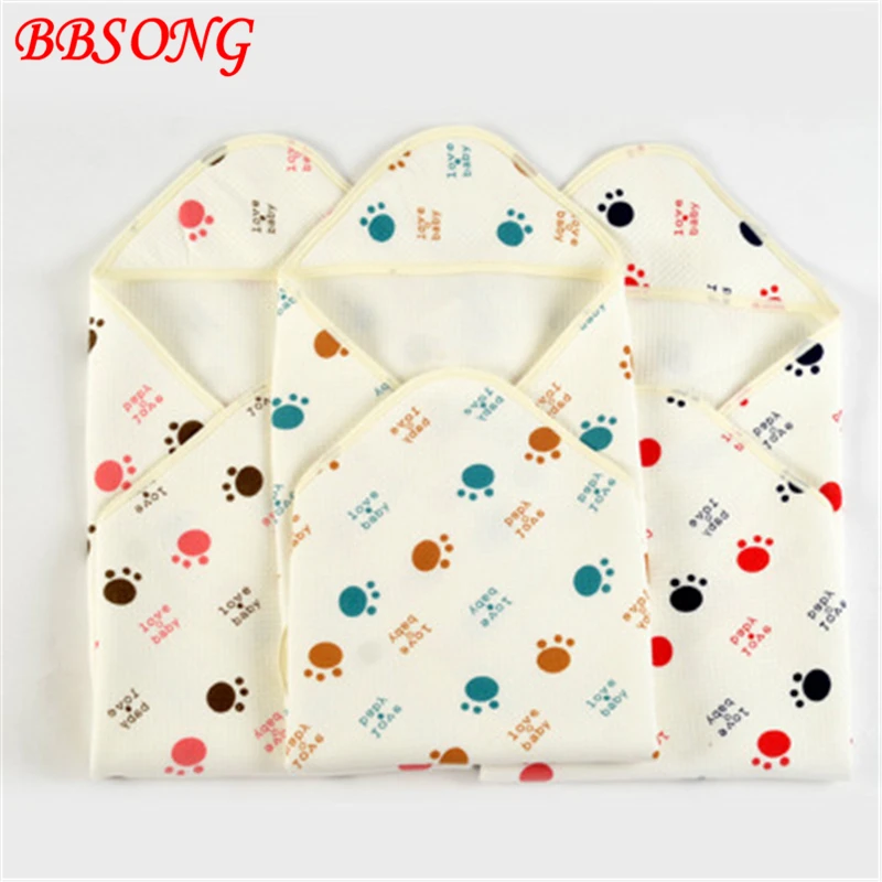 

BBSONG Cotton Infant Baby Sleeping Bag Envelope For Newborn Kids Bedding Wrap Swaddle Spring Autumn Sleepsack Infant Bed Blanket