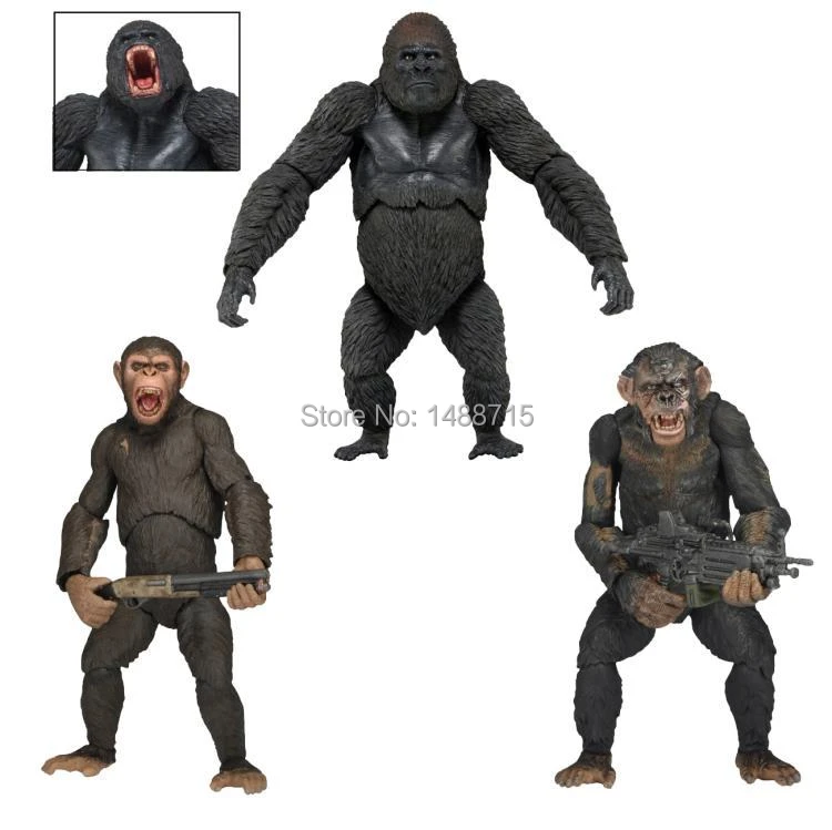 Apes Caesar Luca Koba Sci fi Film NECA 
