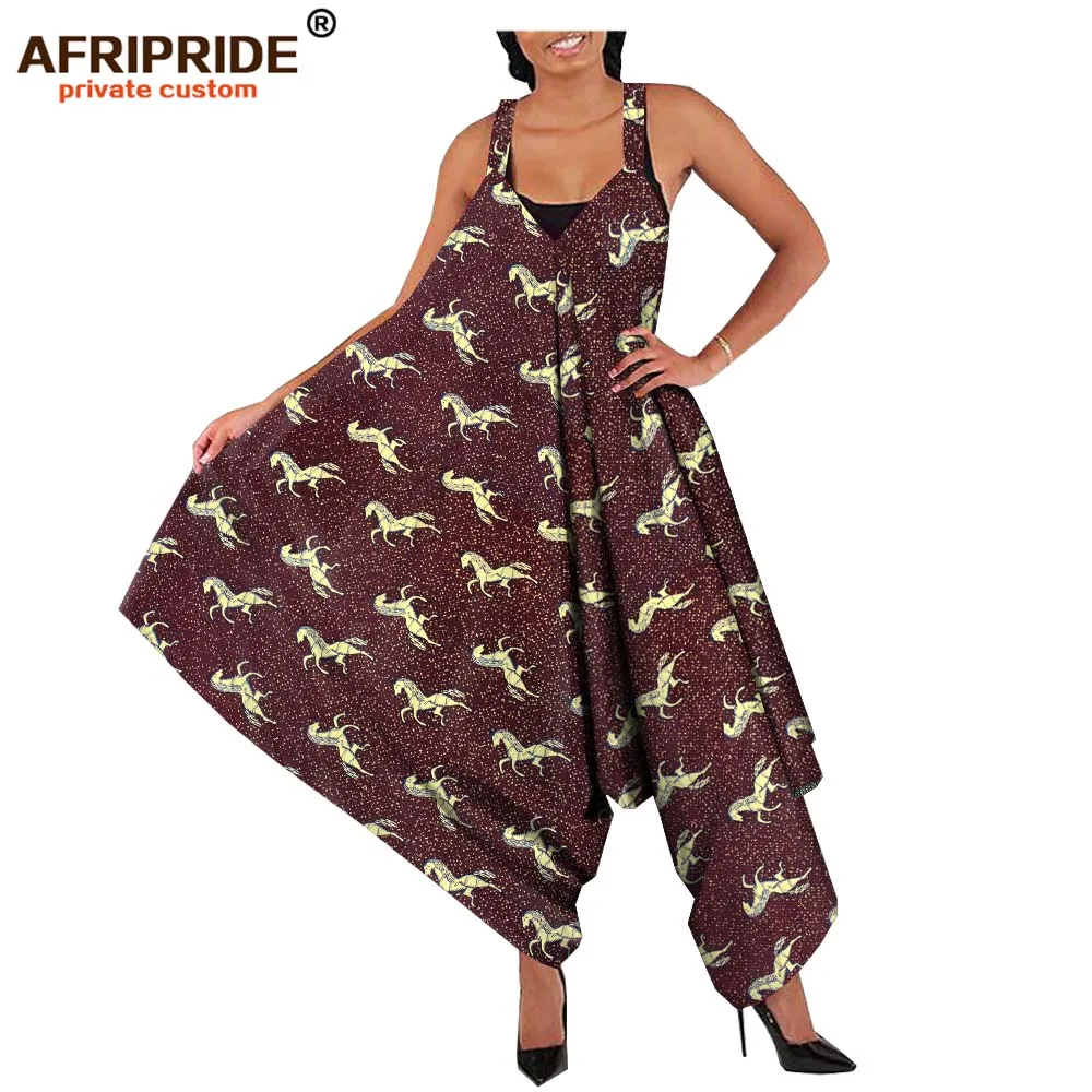 Модные женские костюмы в африканском стиле, AFRIPRIDE, на заказ, bazin richi Boot, с вырезами, женские повседневные хлопковые костюмы, A1929004 - Цвет: 309j
