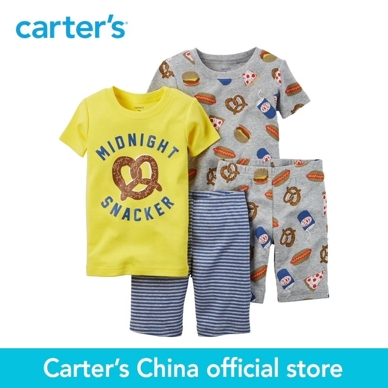 Carter s 4pcs baby children kids 4 Piece Snug Fit Cotton PJs 321G087 sold by Carter