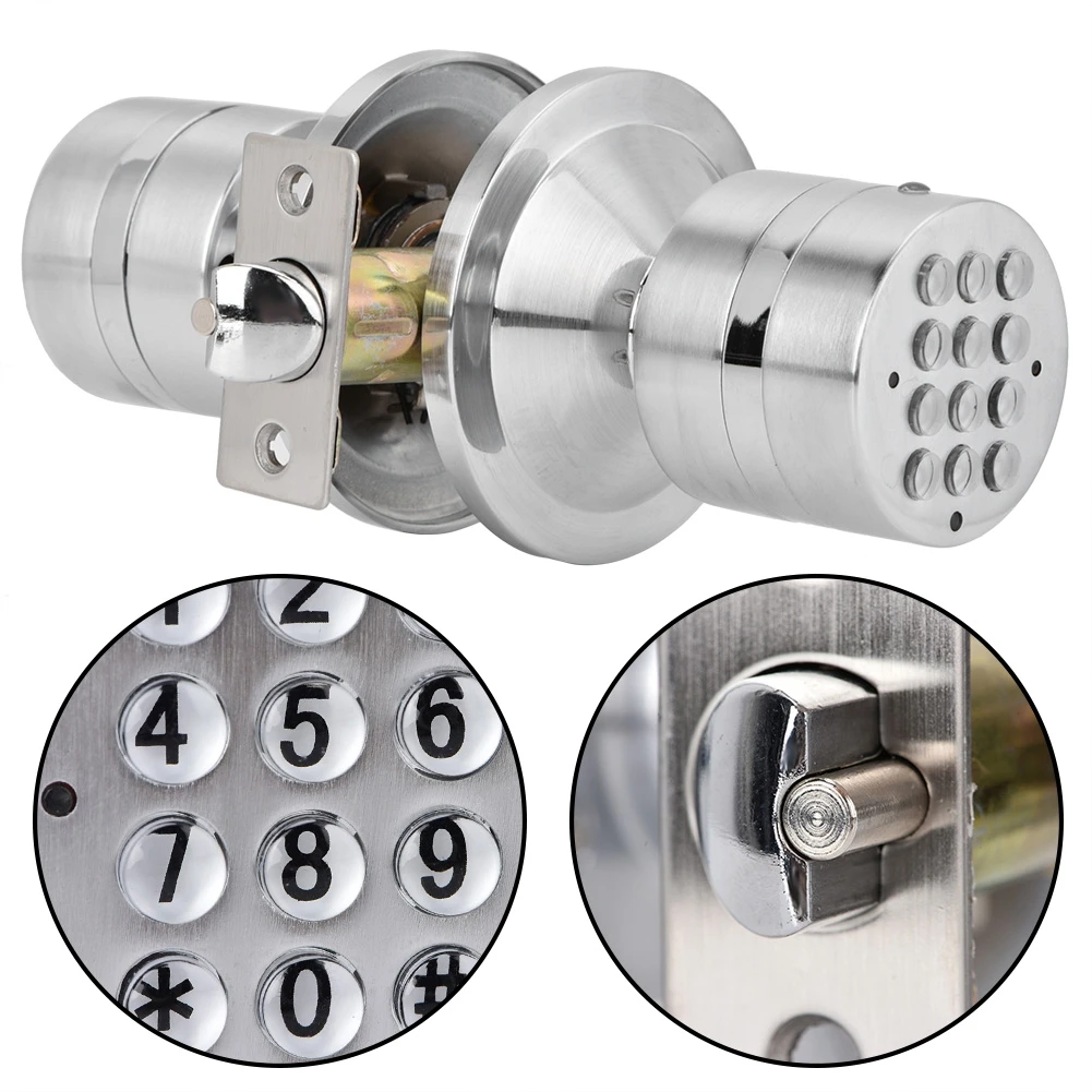 Сплав цинка Keyless безопасность электронных смарт-Код комбинации пароль сферические замок