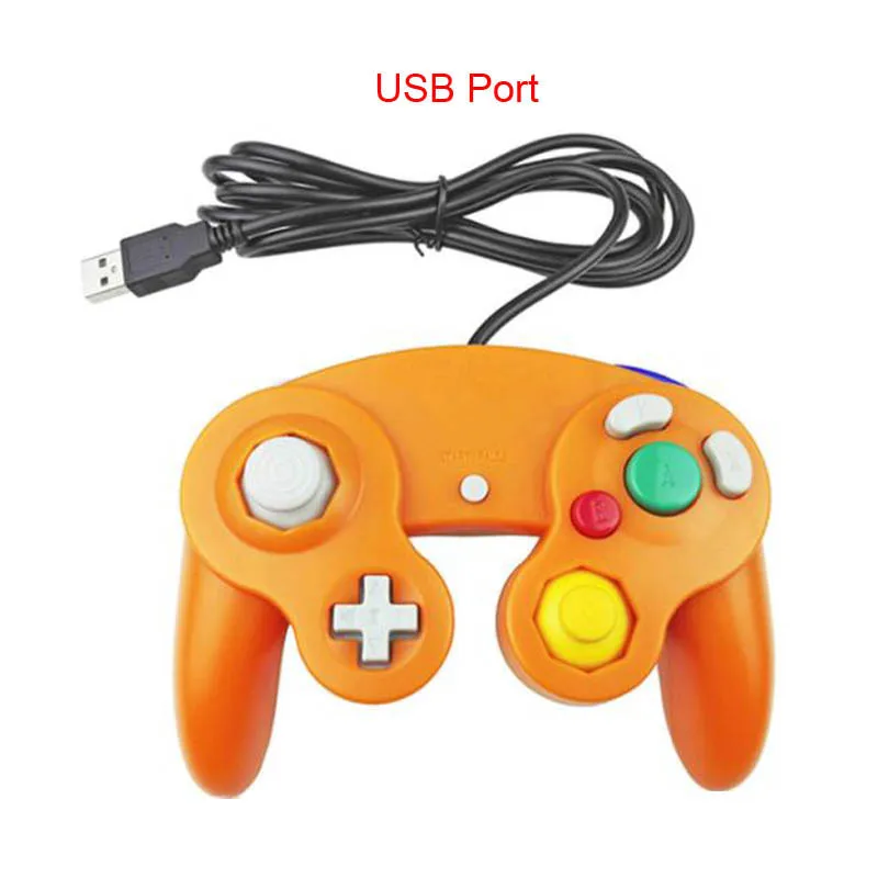 Для Gamecube для NGC контроллер GC порт PC USB проводной геймпад джойстик для nintendo для MAC компьютера