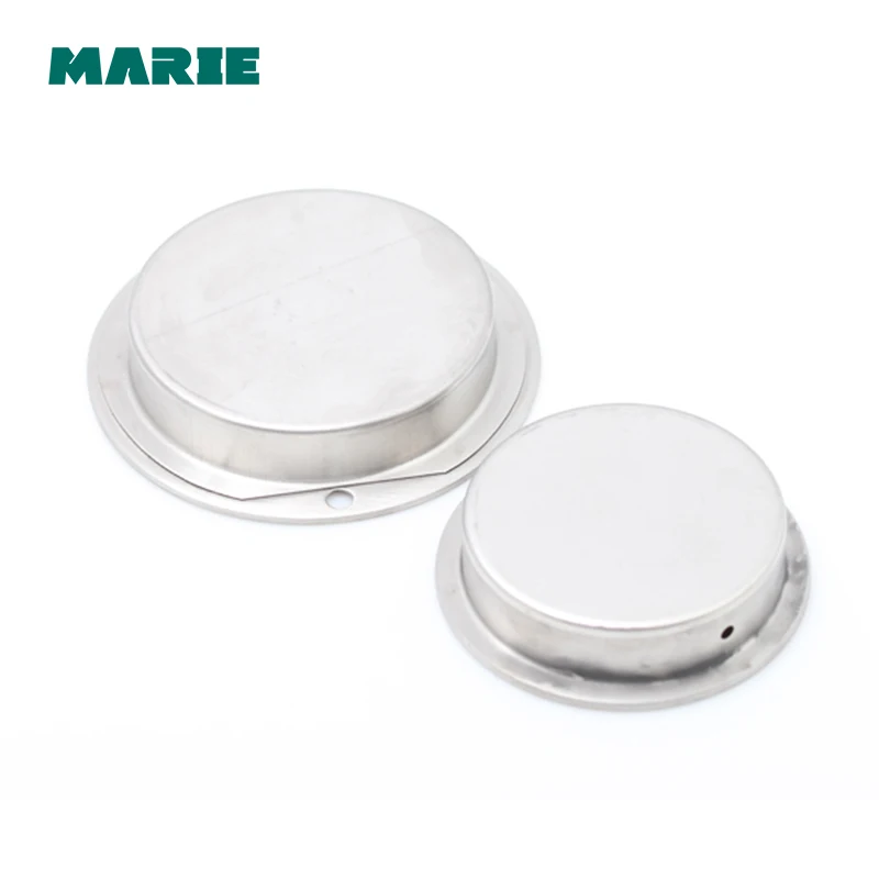 FH201 New Arrival Concealed Pull Handle Embedded Stainless Steel Hidden Round Modern Simple Drawer Cabinet Door Handles