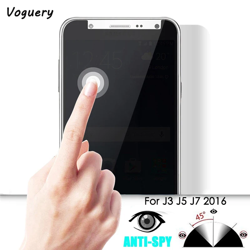 

Voguery Anti-spy Privacy Tempered Glass for Samsung Galaxy J5 J7 2016 Screen Protector for Samsung Galaxy J510 J710 Screen Guard