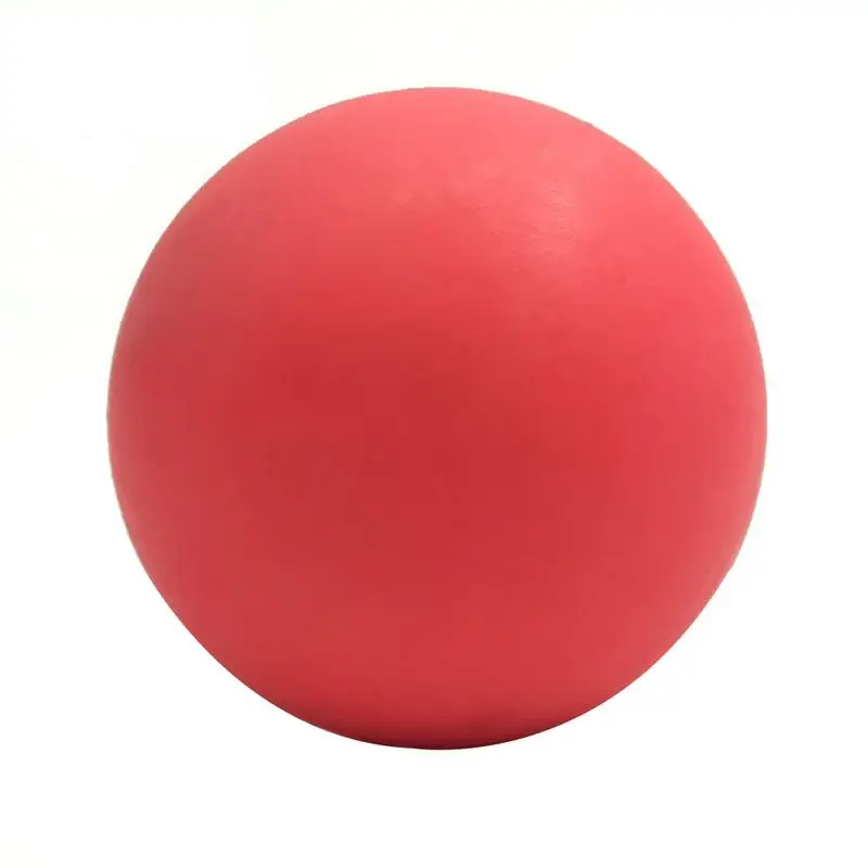 ТПЭ фитнес-мяч для массажа мышц Релаксация фасции мяч акупунктуры рук и ног лечебное устройство удобно и практично - Цвет: Красный