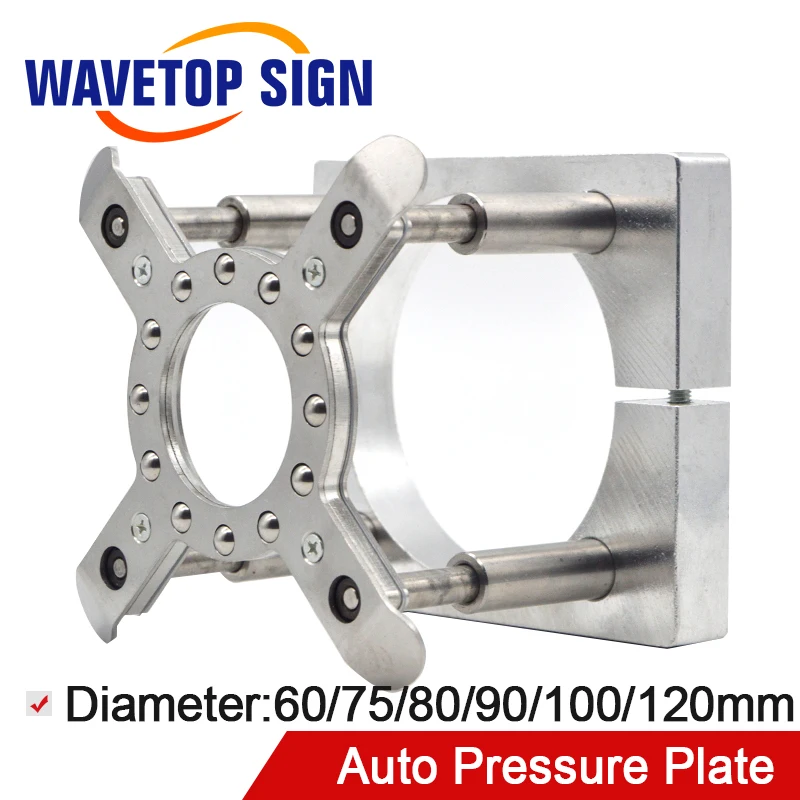 

WaveTopSign Auto Pressure Plate Woodworking Engraving Machine Spindle Automatic Plate Diameter 65-125mm