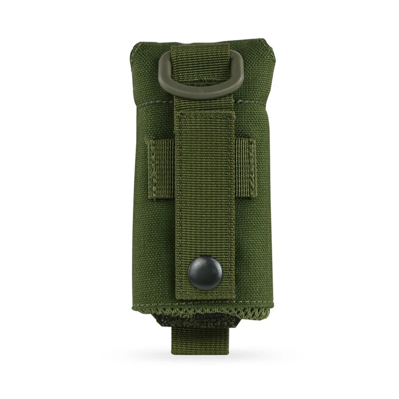 1000D нейлон военный тактический страйкбол Пейнтбол Охота Molle Walkie Collaps сумка бутылка для воды для спорта на открытом воздухе журнал сумка - Цвет: Army green