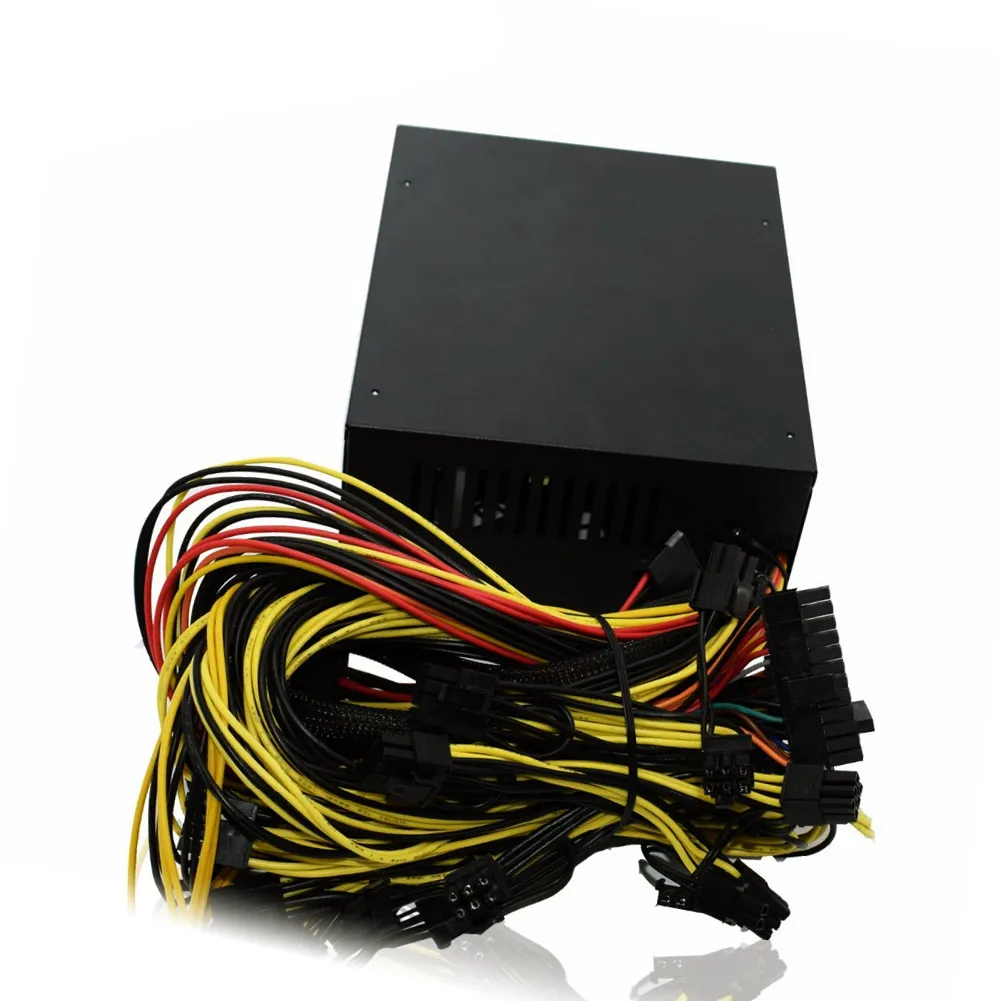 2000W Modular Mining Power Supply PSU for 8 GPU Eth Rig Ethereum Miner EM88 2000W Modular Mining Power Supply PSU for 8 GPU Eth Rig Ethereum Miner EM88
