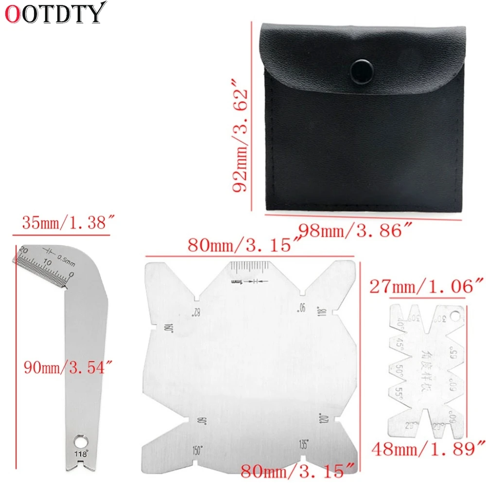 OOTDTY 3 шт./компл. сверла угловая точилка для дирля инструменты S/S контрольный угол