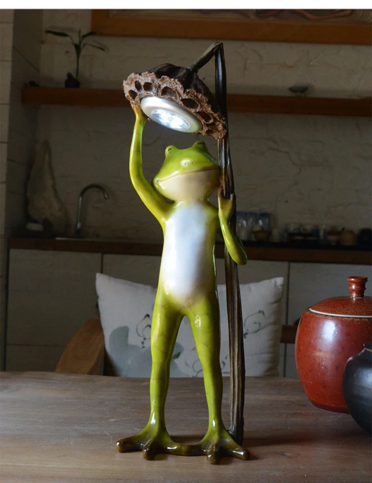 

Resin creative 3D frog,Bedroom, living room, windowsill, study Decoration Figurine Model, Garden decoration,Outdoor statue