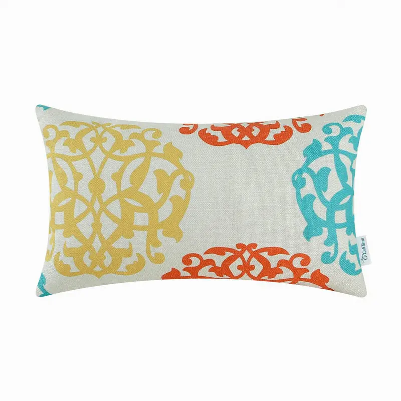 Us 11 99 Calitime Decorative Pillows Shell Cushion Covers Home Sofa Car Fl Geometric Yellow Orange 12 Us 11 99 Calitime Decorative Pillows Shell Cushion Covers Home Sofa Car Fl Geometric Yellow Orange 12