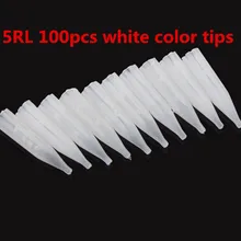 Традиционная игла шт. 5RL 100 Шапки одноразовые Перманентный макияж иглы Советы для татуировки и Перманентный макияж ручка