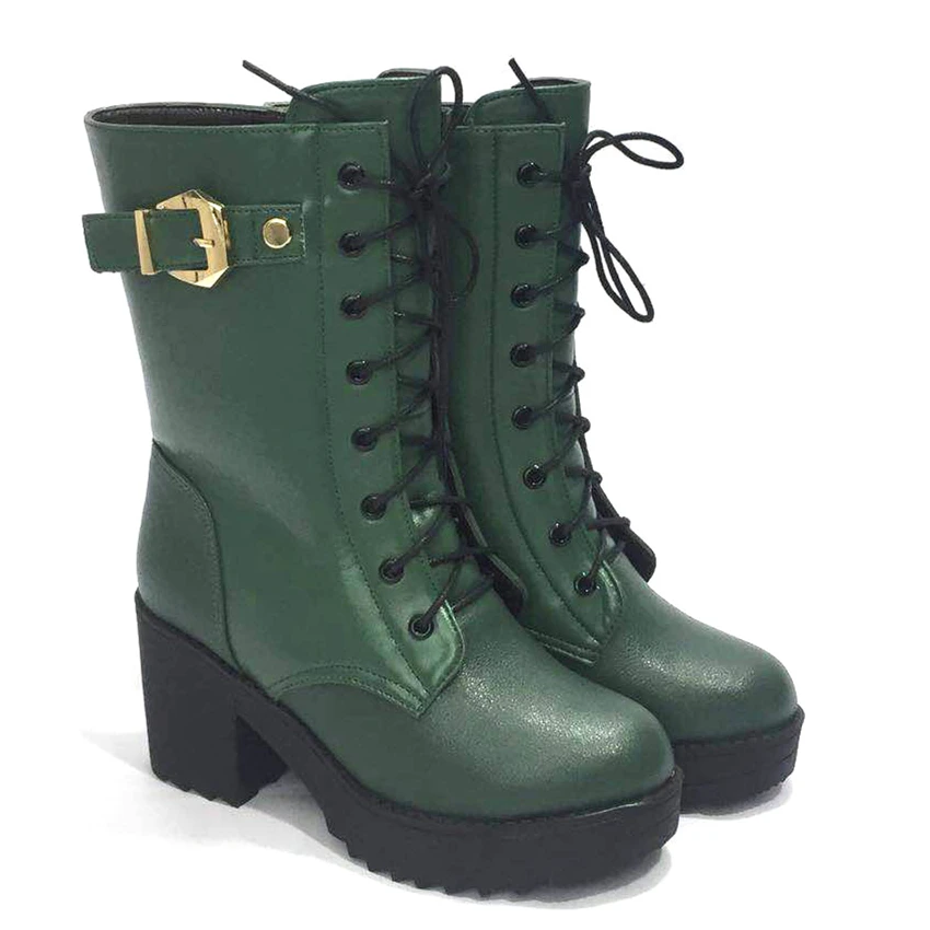 AIYUQI 2020 Most popular women boots villi lining winter women leather winter boots for women long heel boots