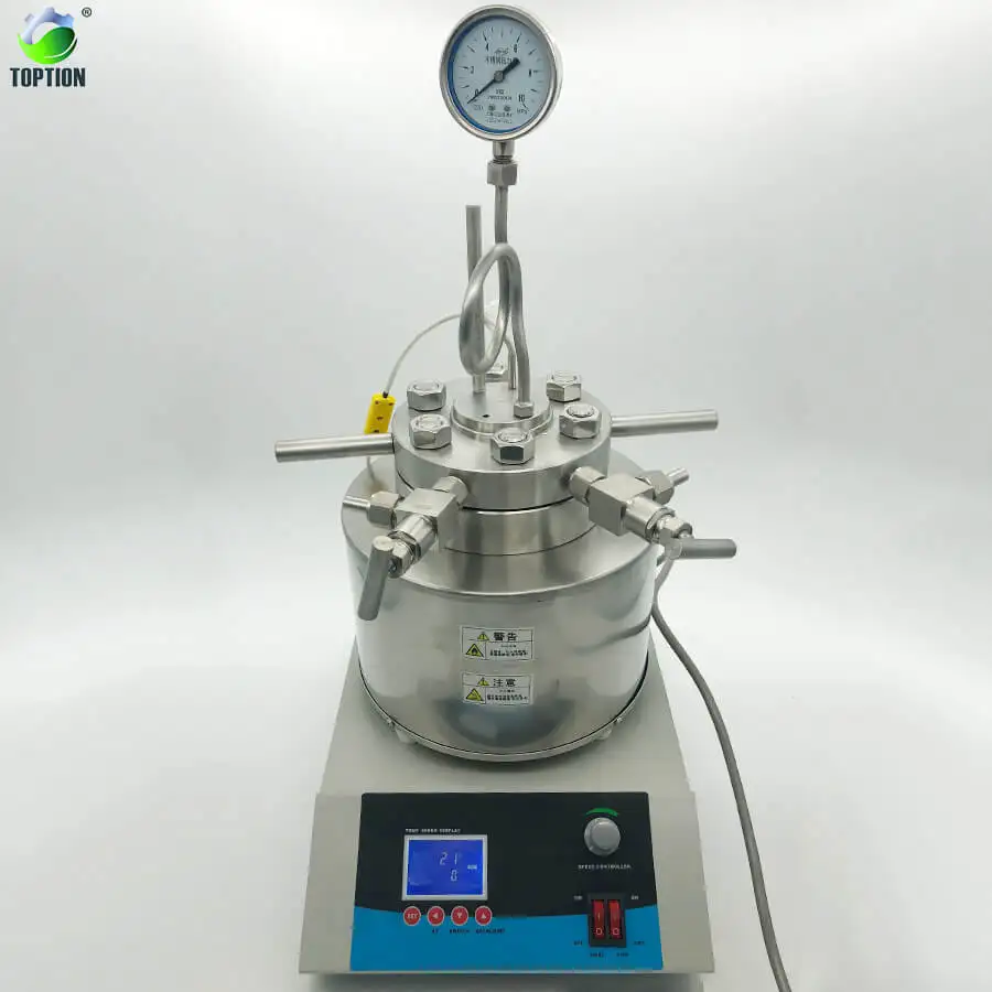 500ml 10Mpa High Pressure Hydrothermal Autoclave Reactor With Heating