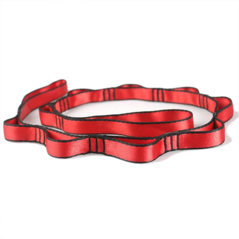 Аксессуары для фитнеса и йоги, нейлоновая цепочка с ромашками для аэрофотосъемки, гамак для йоги, сертифицированная CE тесьма для занятий йогой и танцами 23Kn - Цвет: Красный