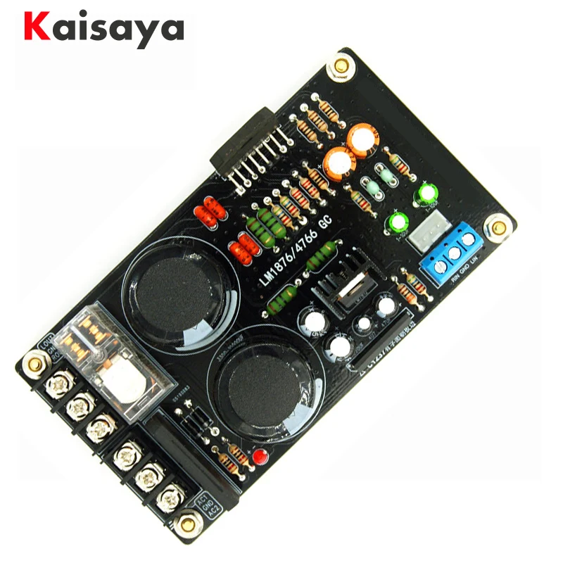 

LM1876 Digital Amplifier Audio Board dual channel 60W amplificador audio Board for 4-8 ohm speaker Diy kits/Finished
