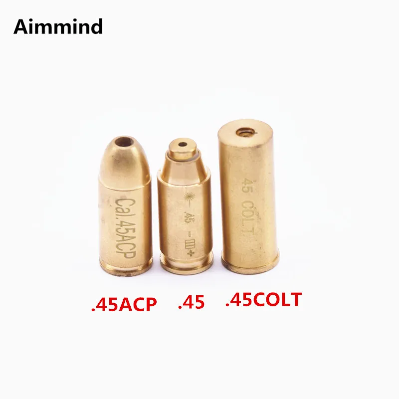 Охота Коллиматорный прицел Cal.45.45ACP.45Colt Картридж красный лазерный скважинный