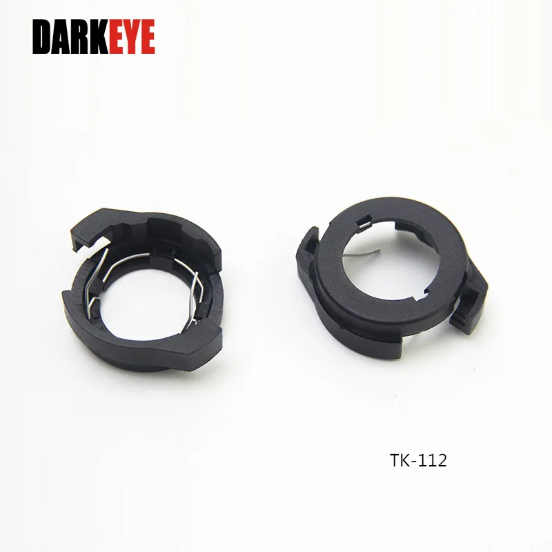 

2 Pcs/Set Car LED H7 Headlight Adapter Bulb Holders Auto Lamp Light Clip LED Base for Ford KUGA for Alfa Romeo Renault Megane