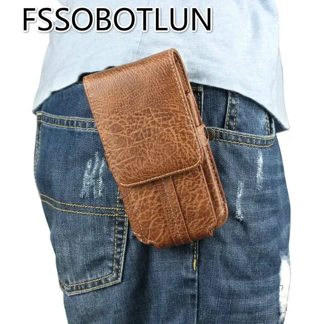 

For iPhone 11 Pro Max 6.5" 11 Pro 5.8" Case Luxury Stone pattern pu Leather Men Waist Bag Clip Belt Pouch Phone Holster Cover