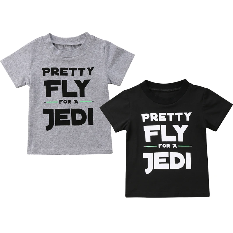 

New Summer Toddler Kids Clothes Short Sleeve Letter Print Cotton T-shirt Tee Tops Blusa Children Clothes 1-6Y