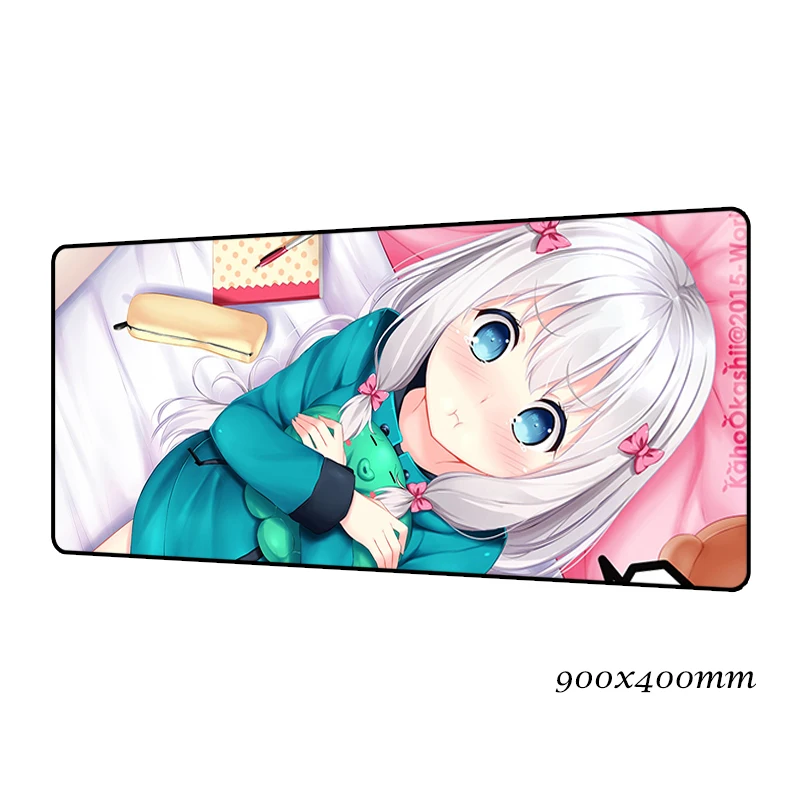 EroManga Sensei коврик для мыши locrkand 900x400x2 мм коврик для мыши игровой коврик для мыши геймер аниме высококачественный коврик для мыши s Клавиатура ПК коврик