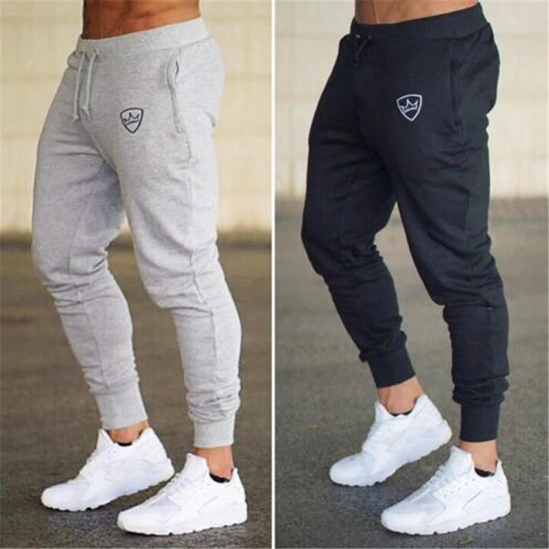 

2018 summer New Fashion Thin section Pants Men Casual Trouser Jogger Bodybuilding Fitness Sweat Time limited Sweatpants