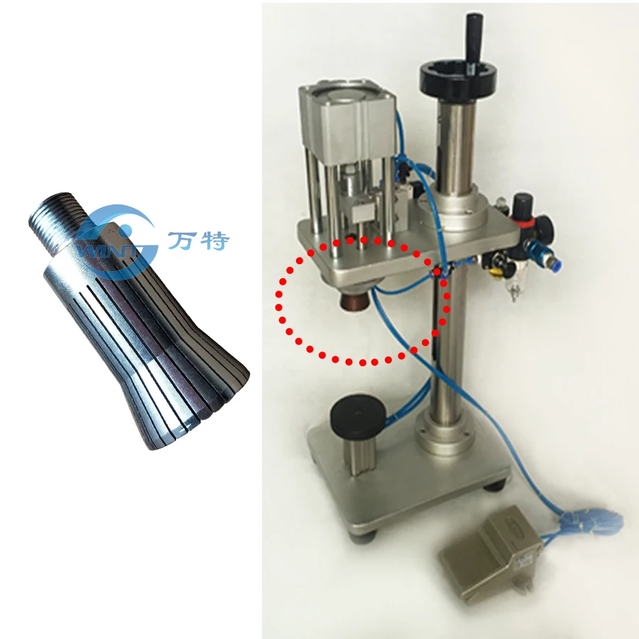 Связывающая машина, духи оральная жидкость, алюминиевая крышка запайки, спрей головка запайки, головка духов машины 13 мм