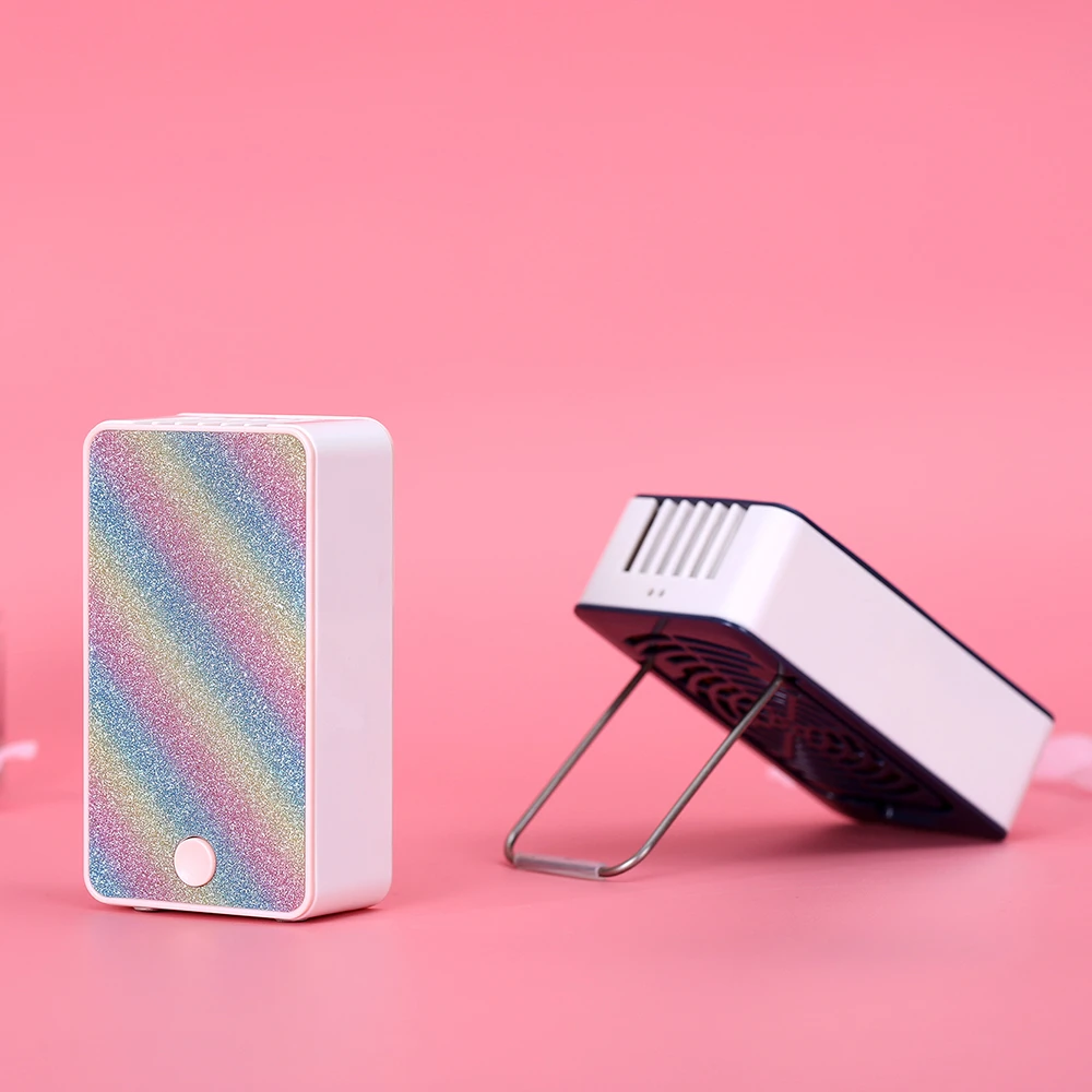 New Portable Handheld Mini Cooli Usb Fan Desk Air Conditioner Humidification Cooling Rechargeable Fan Grafted Eyelashes Dryer Fans Aliexpress
