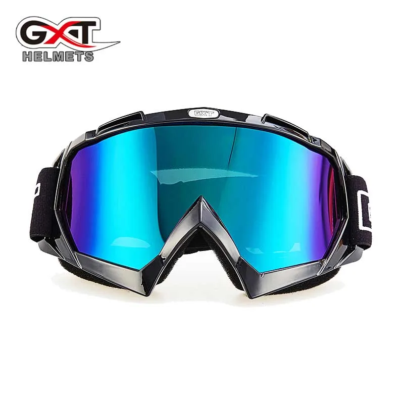 Blue Motocross Motorcycle Enduro Hemlet Outdoor Windproof Glasses Goggles