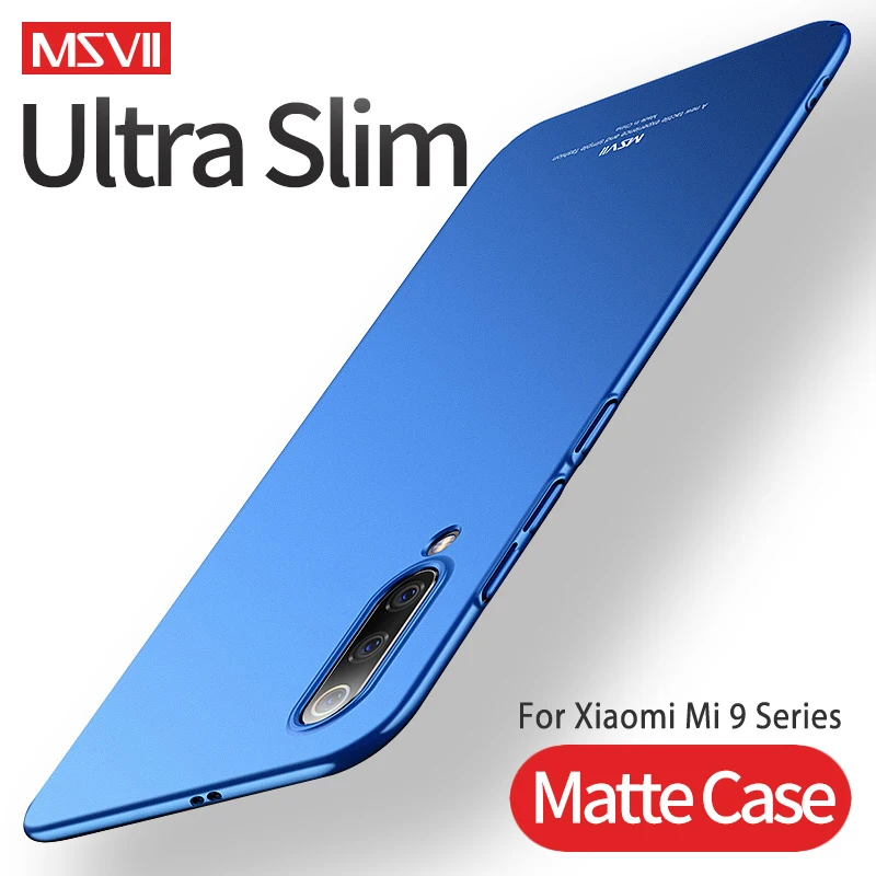Для Xiaomi mi 9 8 SE чехол MSVII Жесткий ПК полная защита Матовый чехол ультра тонкий матовый чехол для Xiaomi mi 9 mi 9 8 Pro Lite чехол