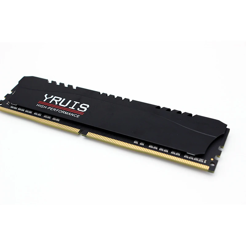 Горячая-Yruis Ddr4 16 г Pc Ram Память Dimm 1,2 в 288Pin Настольный Ram Внутренняя Память Ram для компьютерных игр Ram с кулером памяти(24