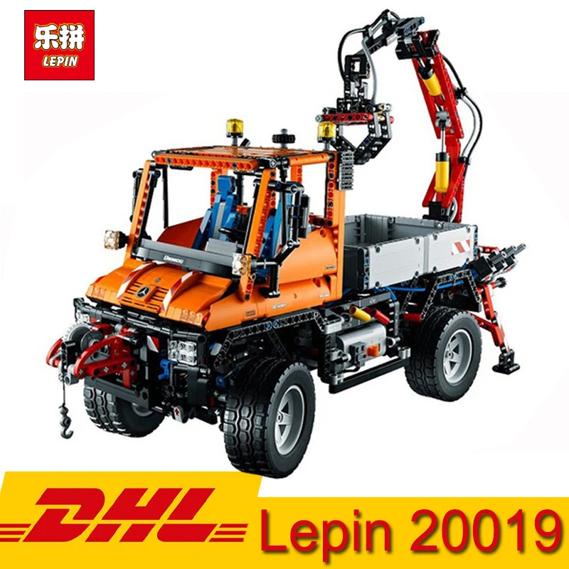 

LEPIN 20019 Technic Series Truck Unimog U400 Model Building Blocks 2088Pcs Bricks Boy Educational Toys Compatible LegoING