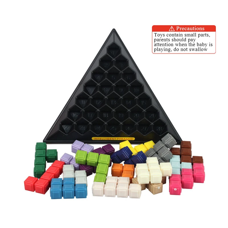 Smart Wisdom Pyramid Children Develop Intellectual Toys to Solve the Problem Clearance Game to Give Children the Best Gift