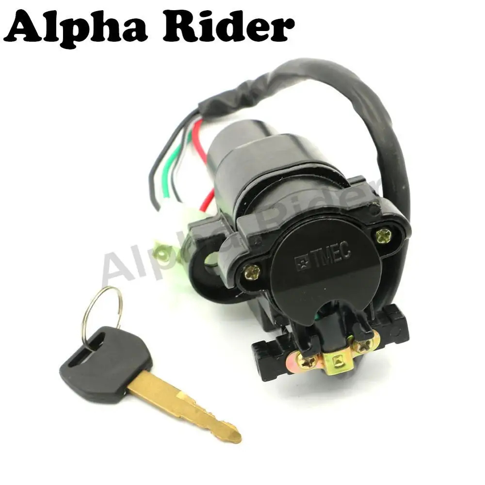 Motorcycle Ignition Switch Lock Key Set For Honda Cbr600 F4i 2001