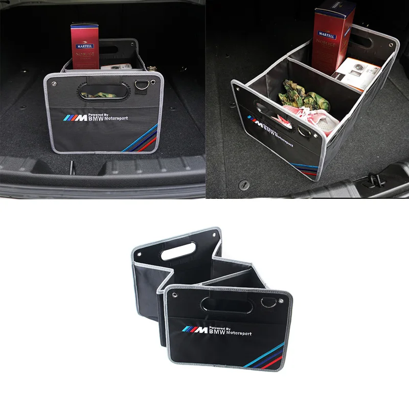 

1pcs Large Capacity Vehicle Storage Box for bmw m performance emblem E46 E92 E93 F30 F10 E36 E39 E86 E30 E60 E90 F15 F16X1 E85