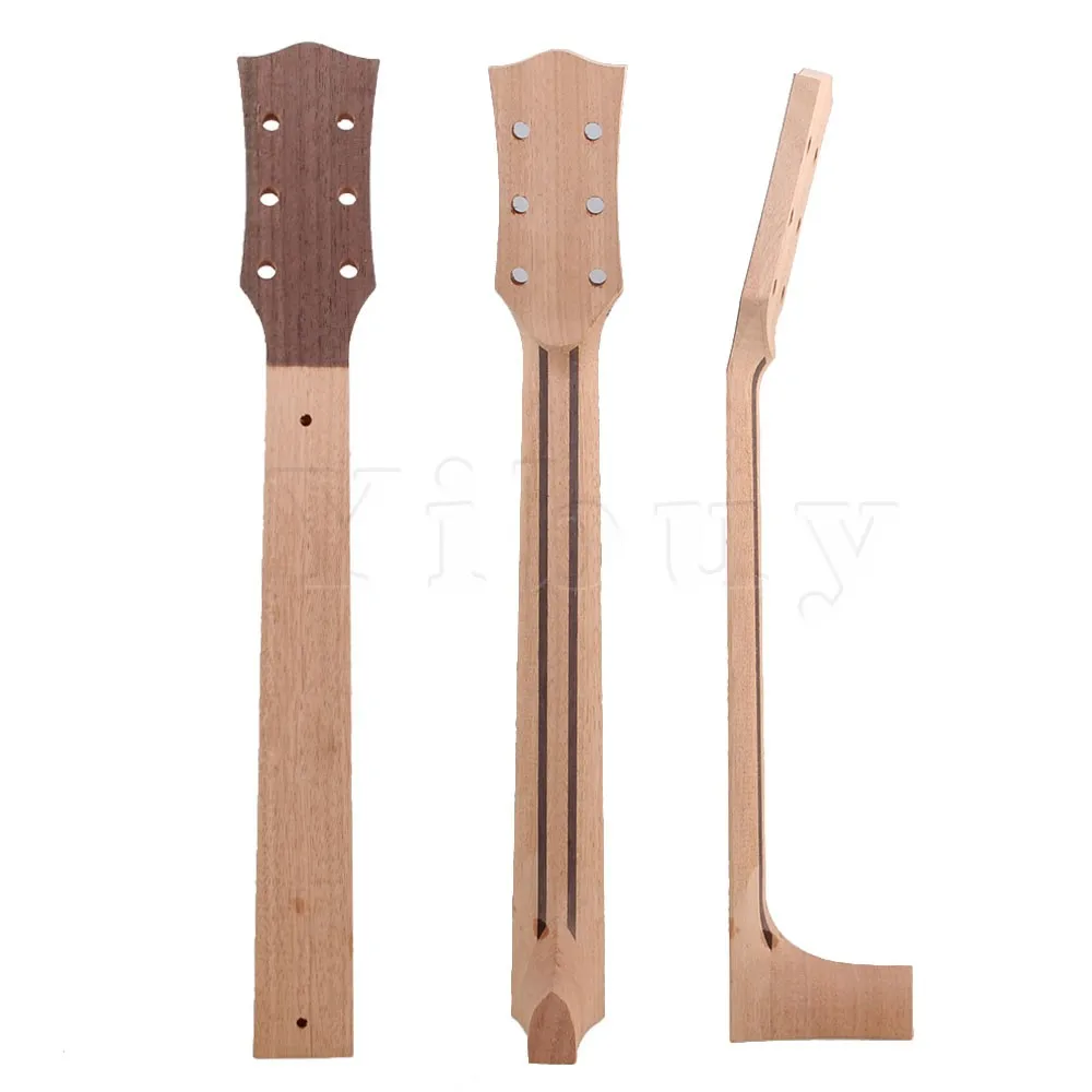 

Yibuy 41Inch Acoustic Guitar Concave Neck Black Wave Instrument Part