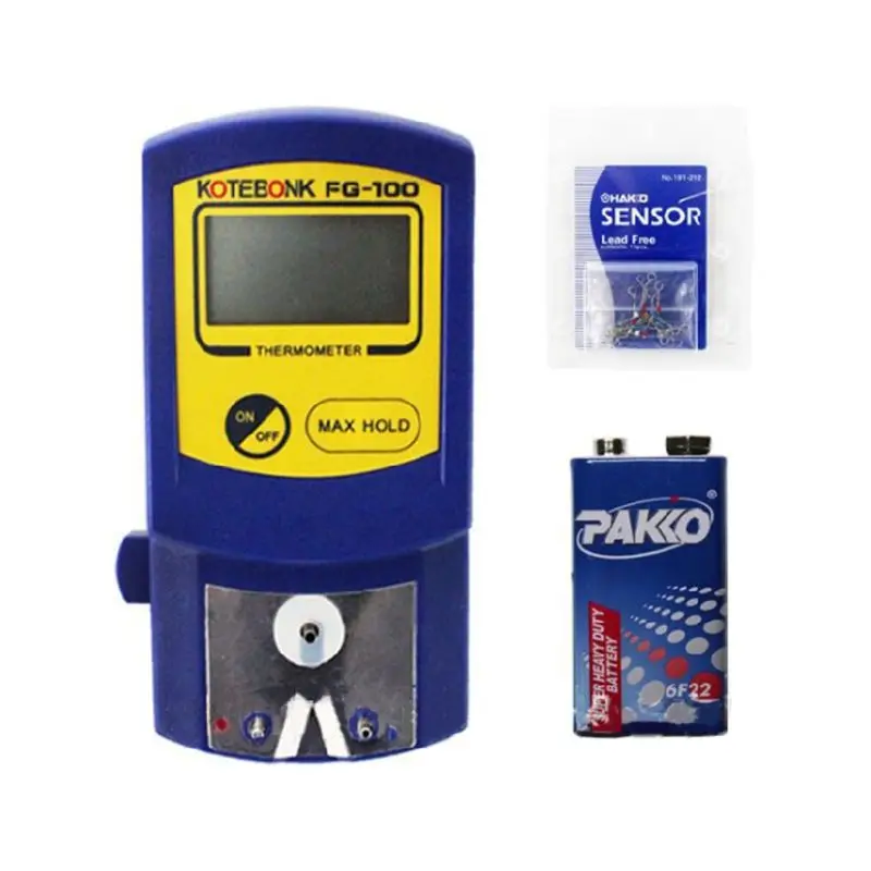 

Tip Soldering Iron Temperature Tester FG-100 Thermometer Used for Welding Iron