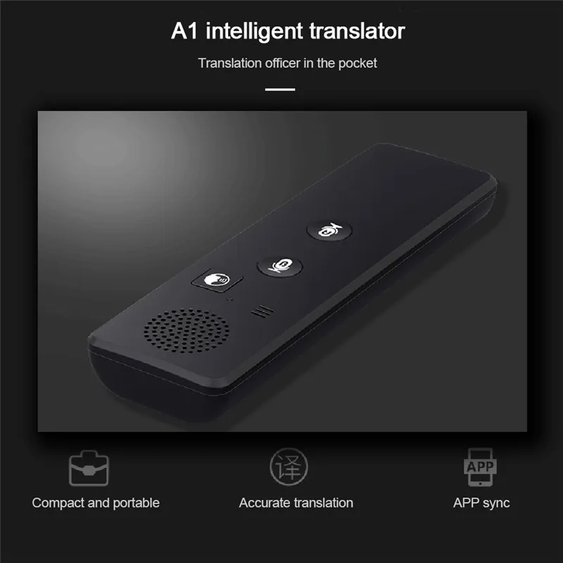 2019 Новый портативный смарт переводчик 28 языков голосовой беспроводной Bluetooth для