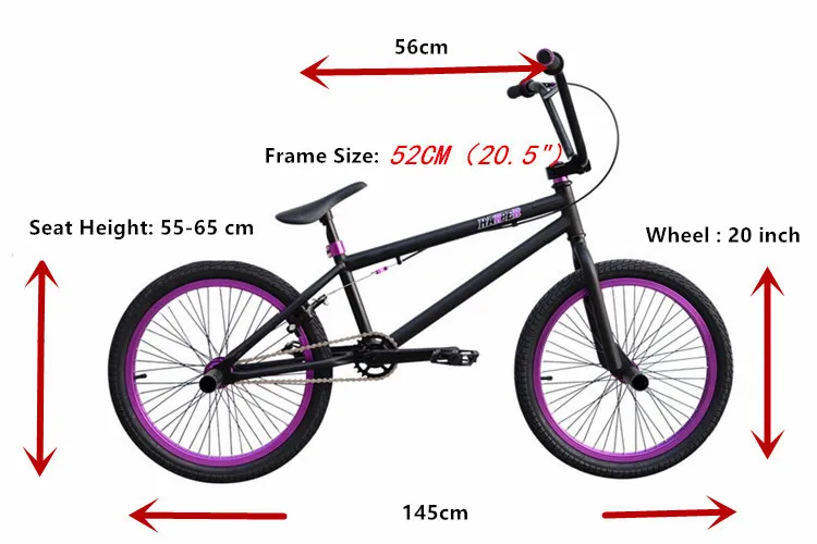 Discount New Brand BMX Bike 20 inch Wheel 52cm Frame Performance bicycle street limit stunt action bike 2 Discount New Brand BMX Bike 20 inch Wheel 52cm Frame Performance bicycle street limit stunt action bike 2
