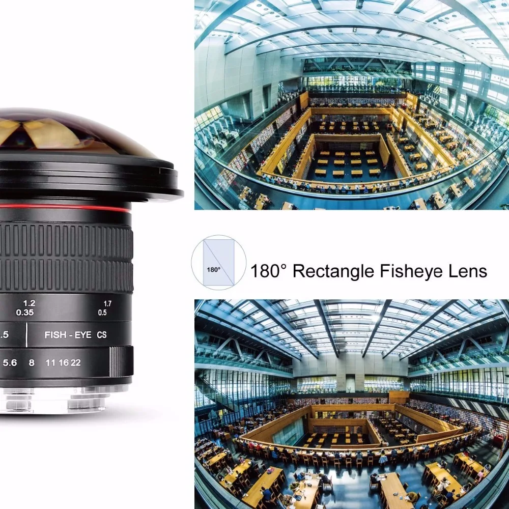 Широкоугольный объектив Meike 8 мм f/3 5 дюйма рыбий глаз для Nikon F mount камера с