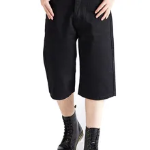 Летние шорты Для мужчин отбеленные шорты Для мужчин джинсовые шорты мужские длинные Винтаж большой размер(40) 42 44 46 мужские бермуды повседневные джинсовые шорты Для мужчин