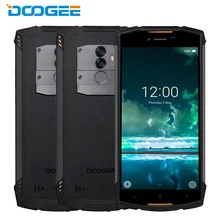 DOOGEE S55 IP68 водонепроницаемый мобильный телефон 5,5 дюймов 4 Гб ОЗУ 64 Гб ПЗУ MTK6750T Восьмиядерный Android 8,0 двойная камера 5500 мАч смартфон