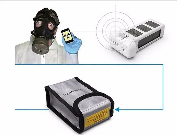 Battery Fireproof Safety Bag For DJI Phantom 3 4 Typhoon H RC Drone Car Battery