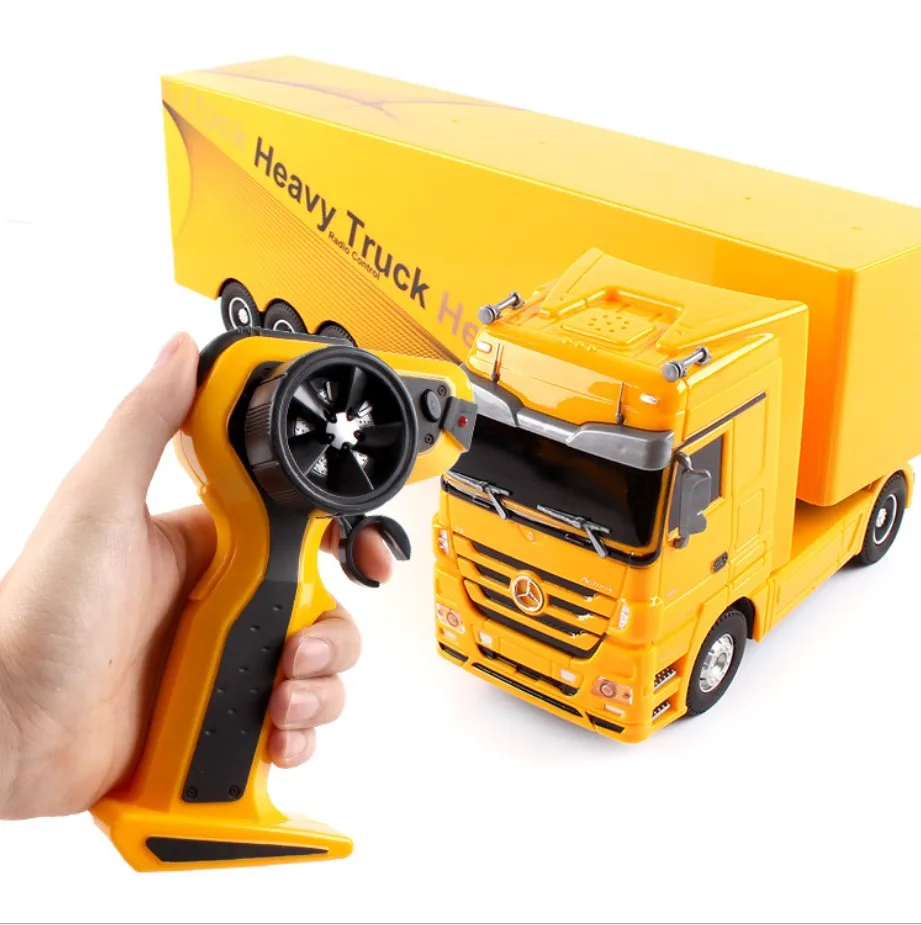 Cena RC heavry pilot samochodowy wskazówka kontrolna ciężarówka Auto Lift inżynier RC pojemnik samochód zabawki prezent brinquedos