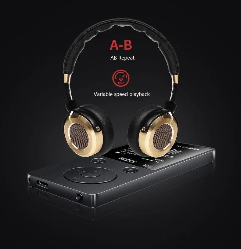Gravação TF Orador New Metal Esporte MP4 Com Fone de Ouvido Braçadeira
